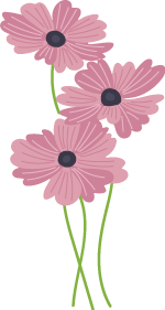 Flor de adorno para bloque