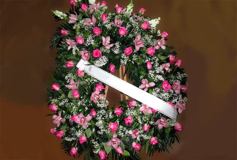 Coronas funerarias en Salceda de Caselas