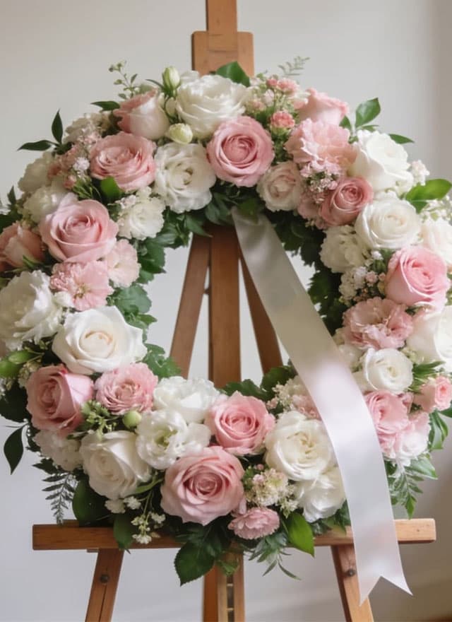 Arreglo funerario de Floristería Nelke en Salceda de Caselas