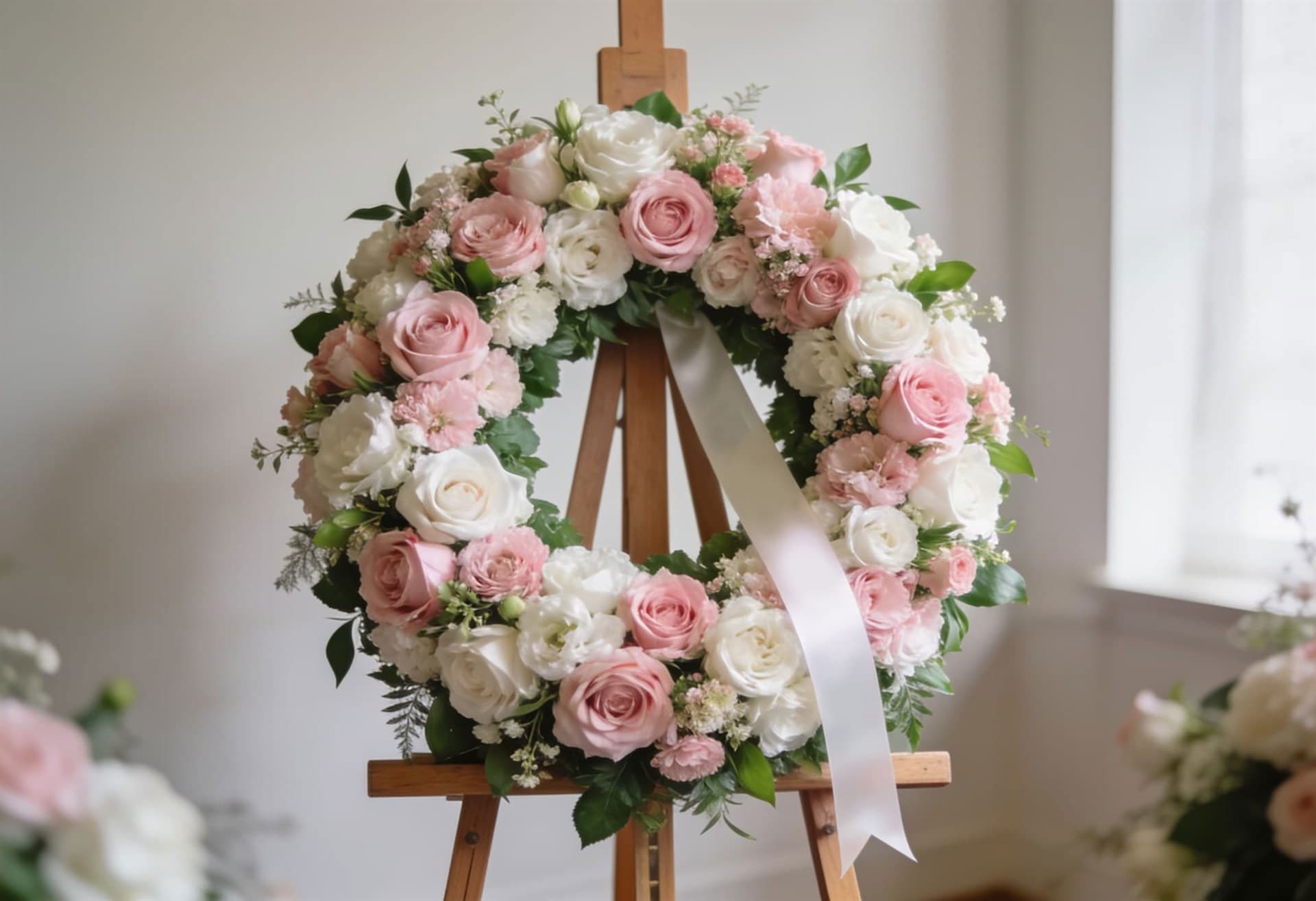 Arreglos funerarios en Salceda de Caselas