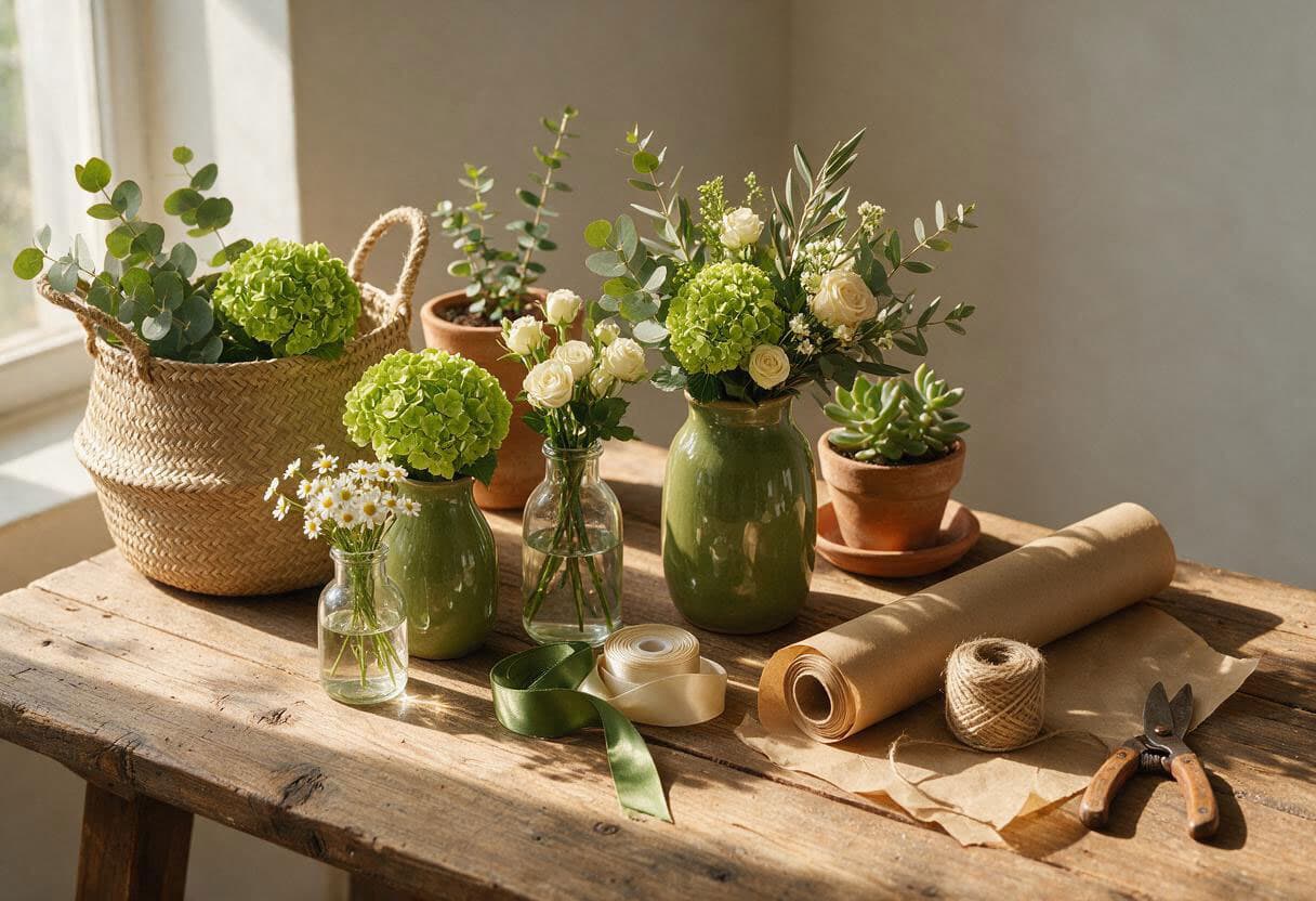 Complementos para flores y plantas en Salceda de Caselas