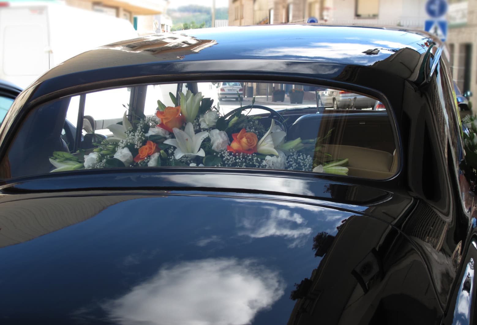 Trabajo de decoración floral de bodas en Salceda de Caselas