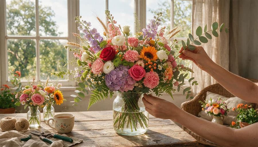 Variedad de flores de Floristería Nelke en Salceda de Caselas